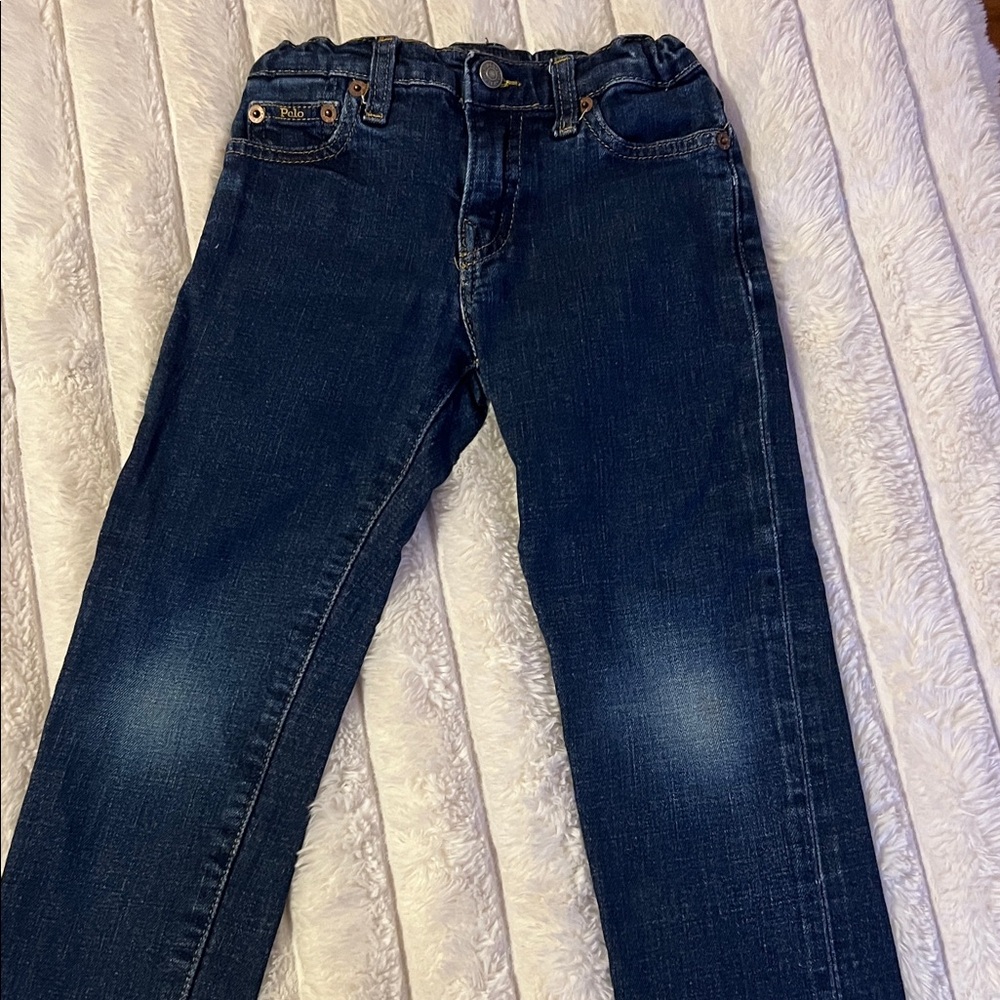 Dark Blue Denim Jeans